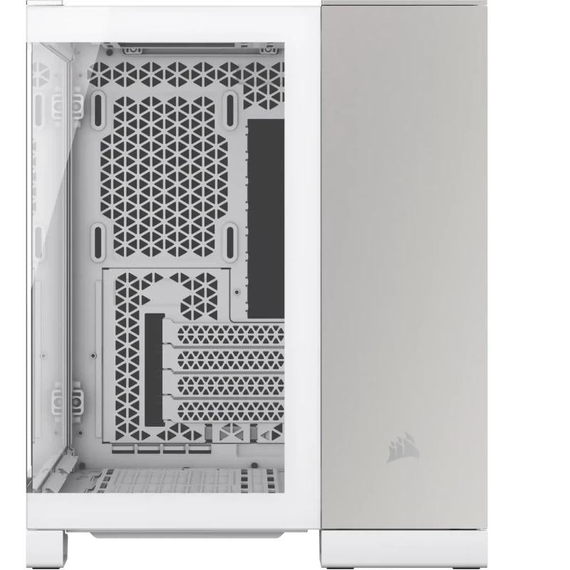 Carcasa CORSAIR 2500X Micro ATX Dual Chamber White/Satin Gray Aluminium