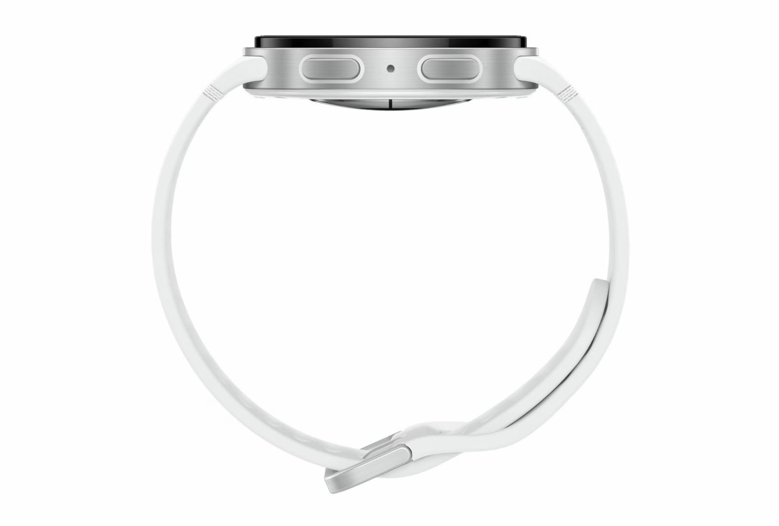 SG Watch8 44mm 1.47" L335 (eSIM Cellular) Silver / White strap