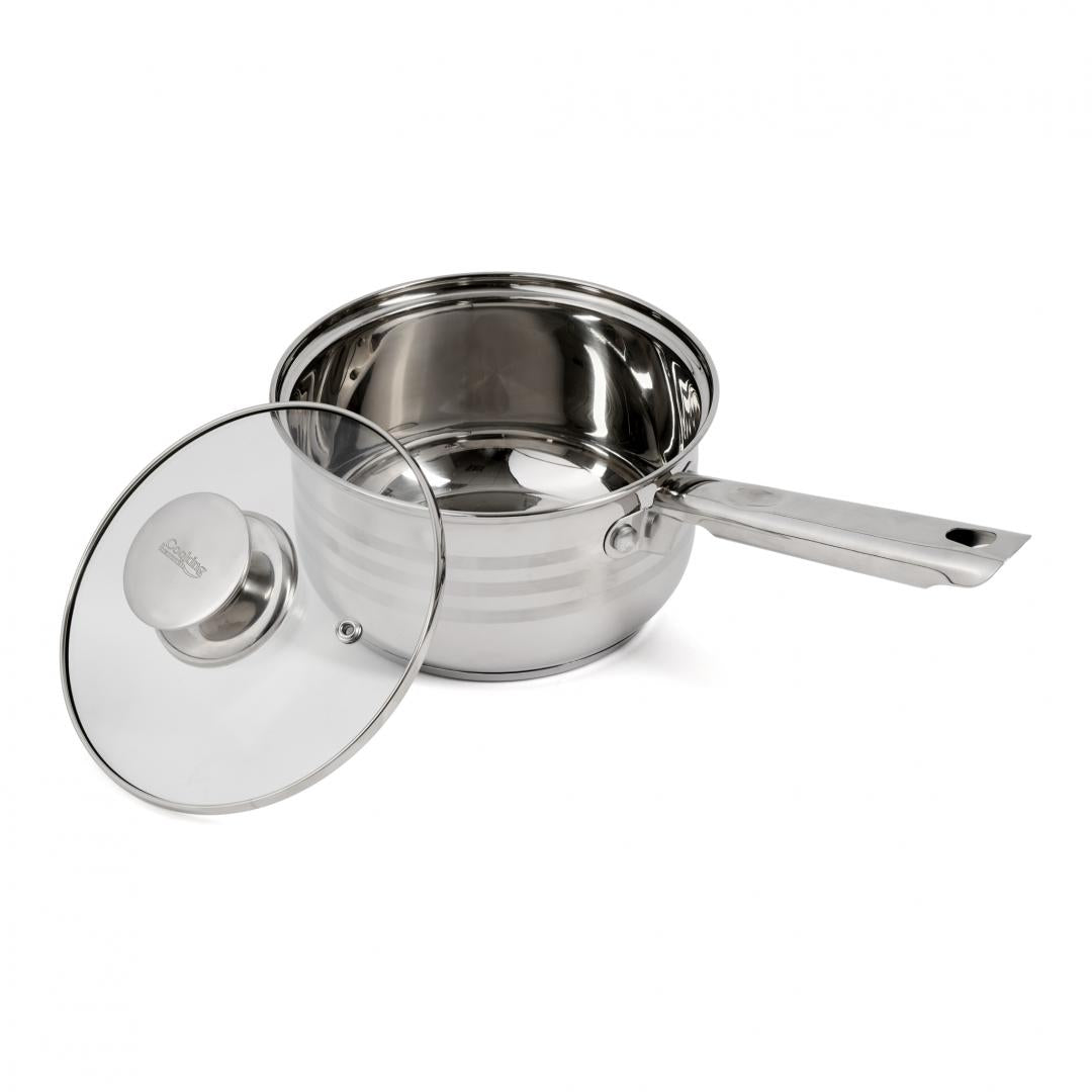 CASEROLA INOX+CAPAC 16X9.5 CM, 1.9L, MYRA, COOKING BY HEINNER