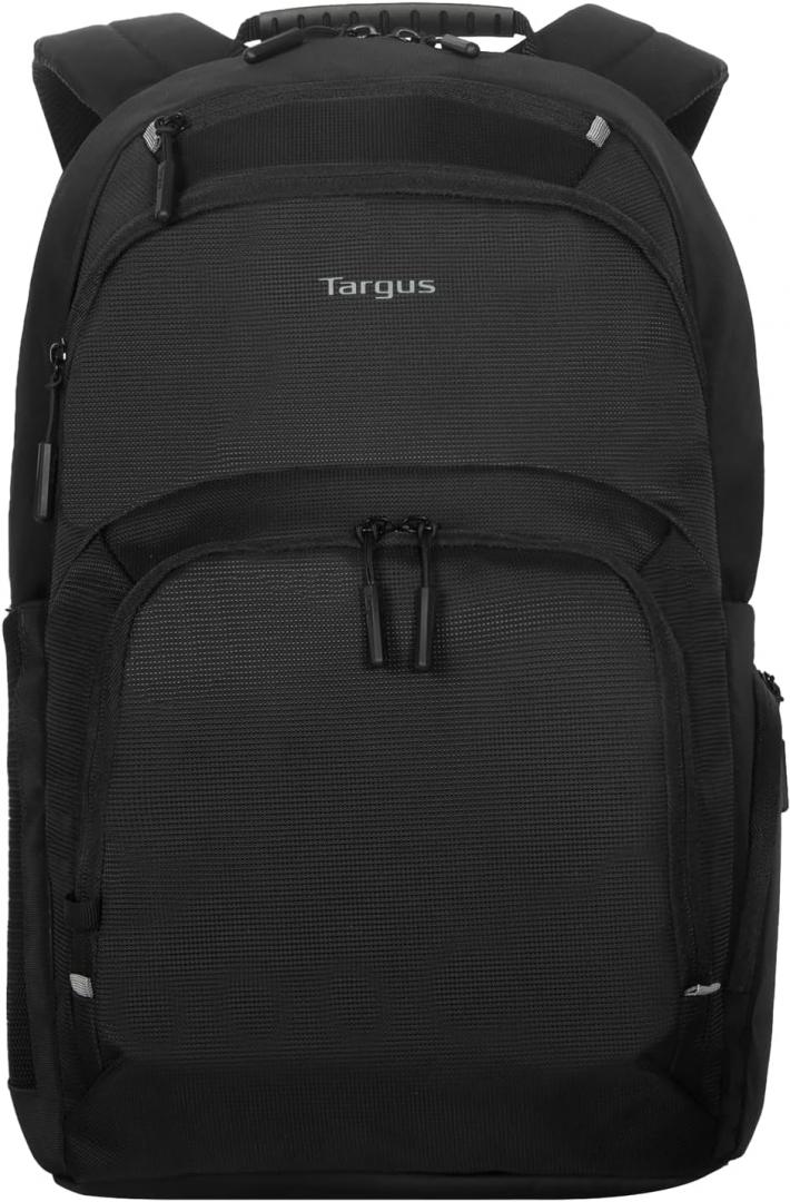 Rucsac laptop Targus Classic EcoSmart®, pentru laptopuri de 15.6", capacitate 20 litri, material poliester, dimensiuni: 31 x 17.5 x 47 cm, dimensiune compartiment laptop: 38.7 x 2.5 x 26.5 cm, greutate 0.88 kg, negru