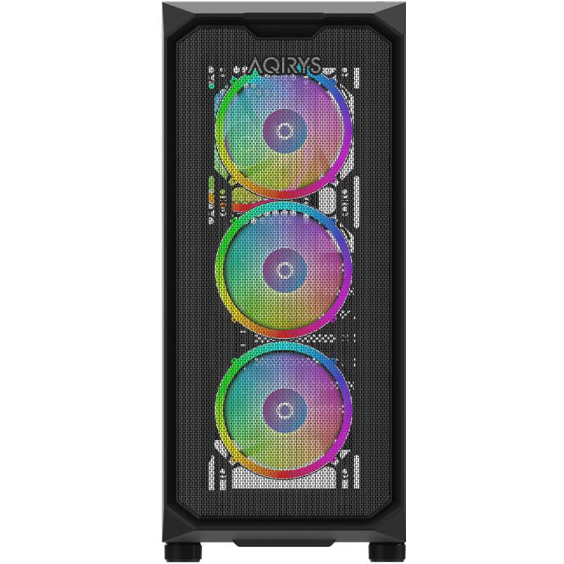 Carcasa AQIRYS Wezen PRO Mid Tower ARGB NEGRU