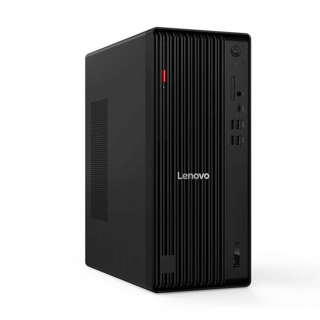 Desktop Business Lenovo ThinkCentre M70t Gen 6 Tower cu procesor Intel Core Ultra 5 235 pana la 5.0 GHz, 16GB DDR5, 1TB SSD, NVIDIA GeForce RTX 5050 8GB GDDR6, Windows 11 Pro, Black, 3 ani garantie