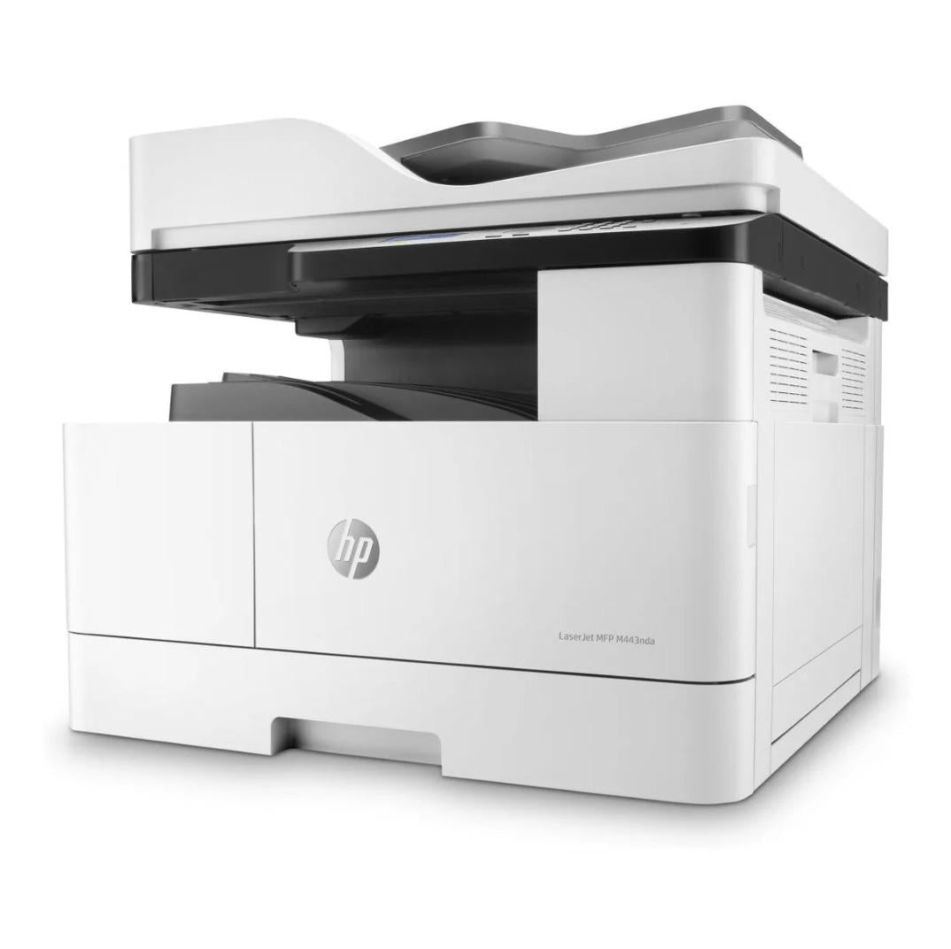 Multifunctional laser HP LaserJet MFP M443NDA, format A3, Monocrom, Duplex, USB + LAN