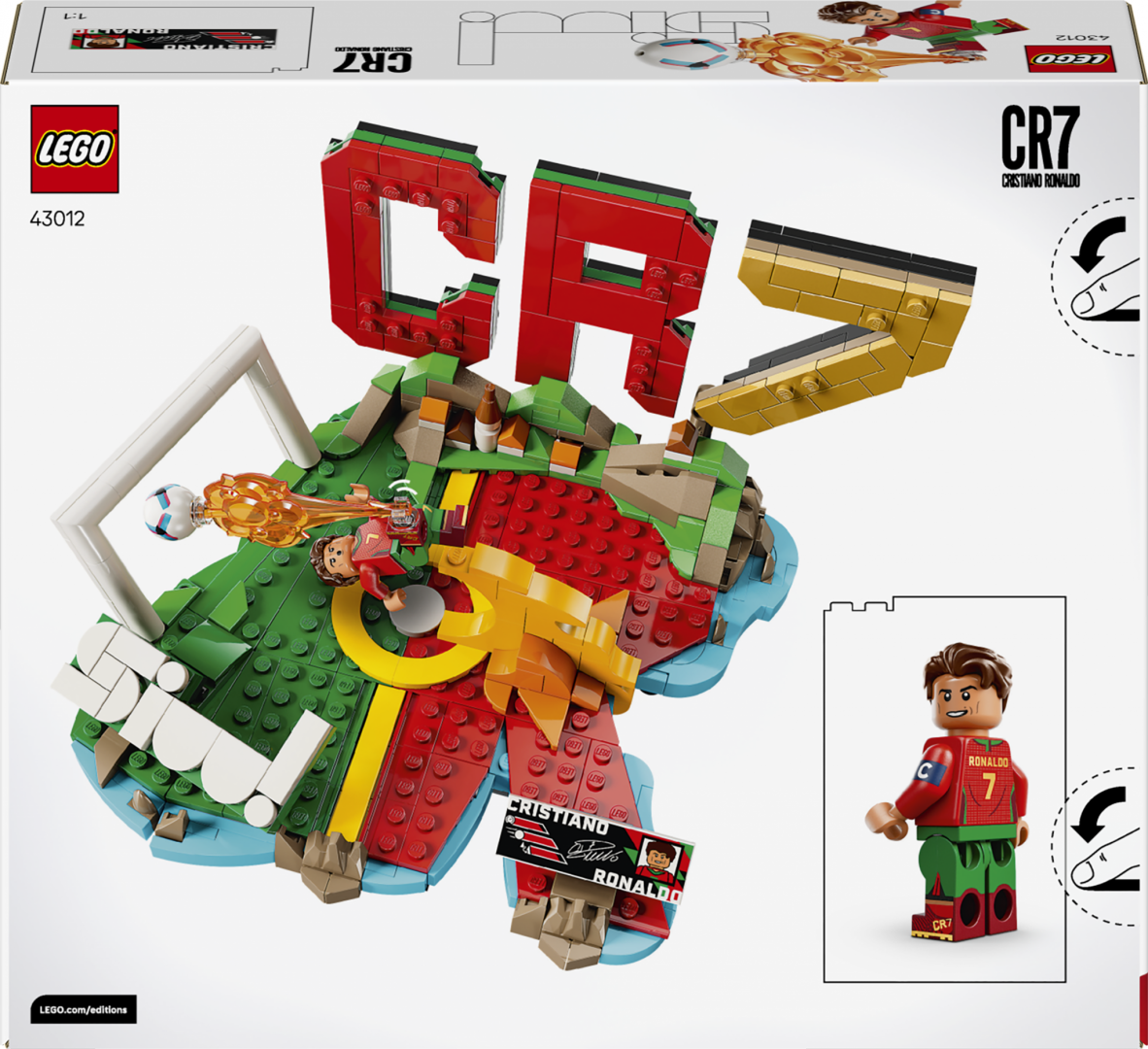CRISTIANO RONALDO MOMENTE IMPORTANTE DIN FOTBAL LEGO43012