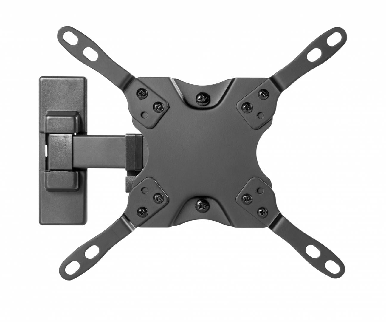 Suport de perete Akai cu inclinatie +5/-12°, diagonala display 13"-42", VESA min. 75x75, VESA max. 200x200, suporta pana la 20kg, distanta fata de perete max 190mm, negru