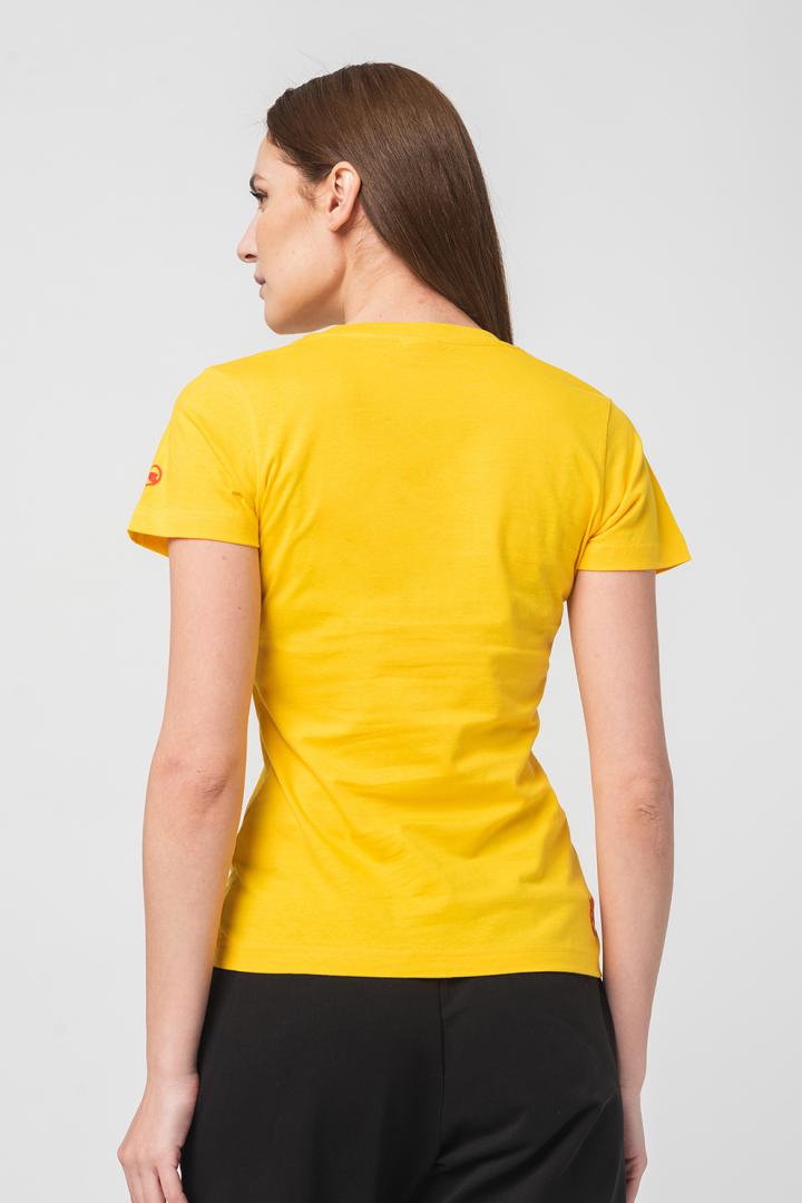TSHIRT CASUAL F CAL PEGAS YELLOW-XL