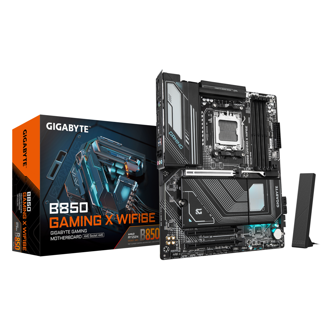 Placa de baza Gigabyte B850 GAMING X WIFI6E, Socket AM5, DDR5, ATX