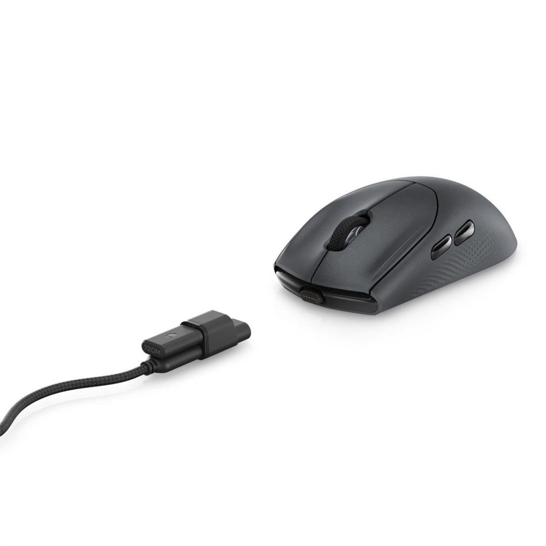 Mouse Gaming Wireless Alienware AW720M, 26000 dpi, Multicolor