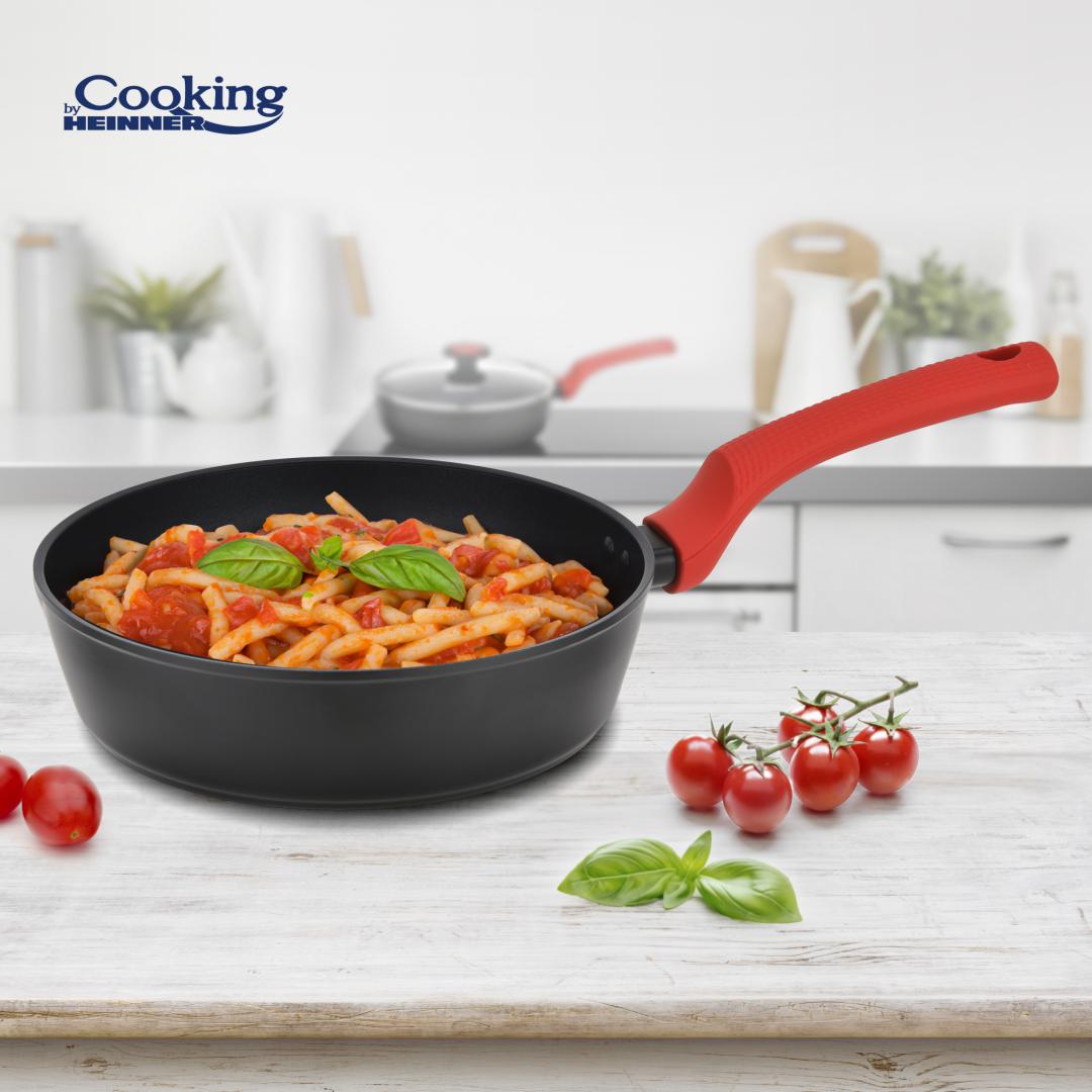 TIGAIE ALUMINIU FORJAT + CAPAC 28X7 CM, REDMOON, COOKING BY HEINNER