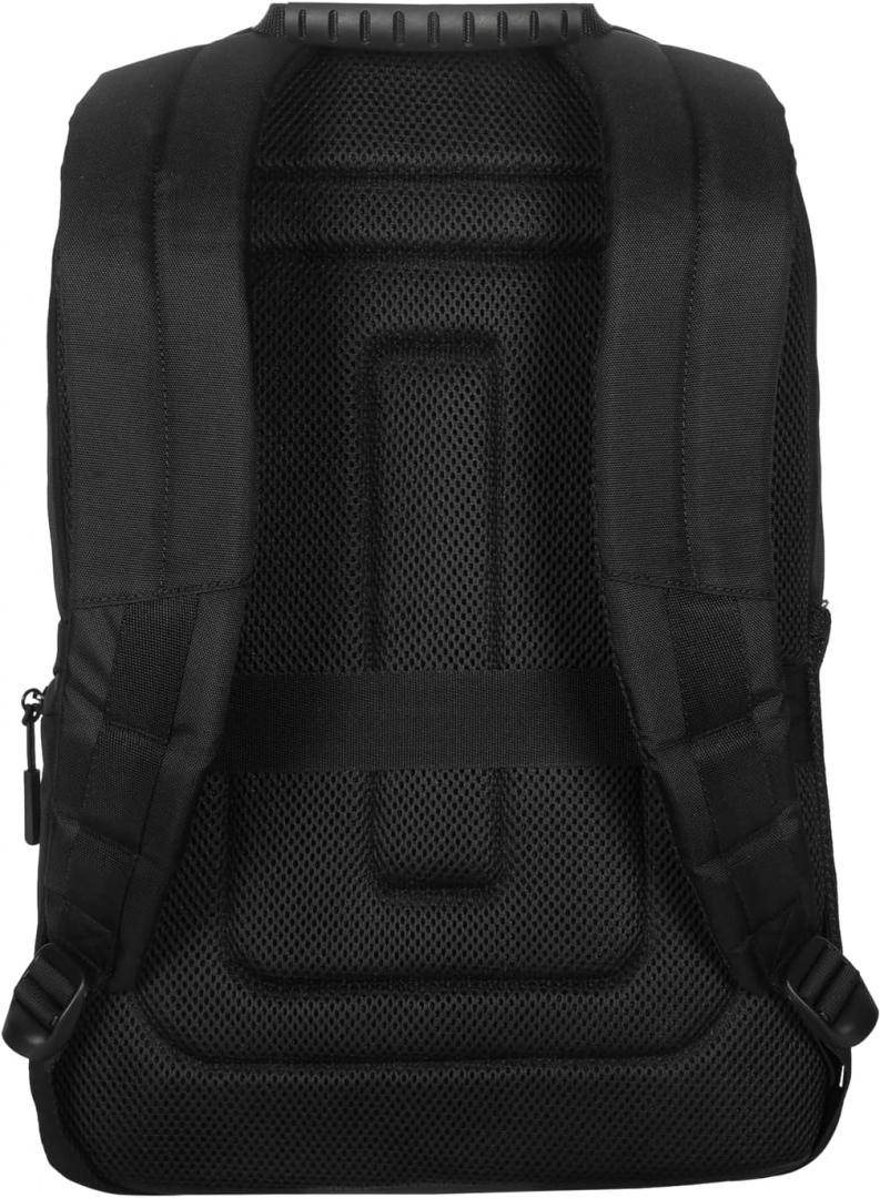 Rucsac laptop Targus Classic EcoSmart®, pentru laptopuri de 15.6", capacitate 20 litri, material poliester, dimensiuni: 31 x 17.5 x 47 cm, dimensiune compartiment laptop: 38.7 x 2.5 x 26.5 cm, greutate 0.88 kg, negru