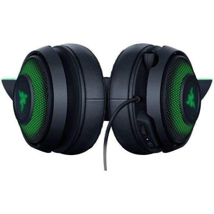 Casti Razer Kraken Kitty V2 Pro USB-A, senzitivitate 96 dB SPL / mW @ 1kHz by HATS si senzitivitate microfon -42 dB, frecventa raspuns 20Hz-20kHz, frecventa raspuns microfon 100Hz-10kHz impedanta 32 Ω (1 kHz), lungime cablu 2m, negru