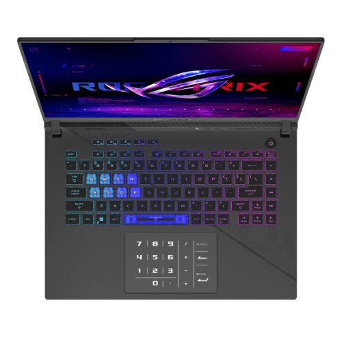 Notebook Gaming ASUS ROG Strix G16, cu procesor Intel Core Ultra 9 275HX, 16'' IPS, 32 GB DDR5, 2 TB, NVIDIA GeForce RTX 5080, 16GB GDDR7, Fr OS