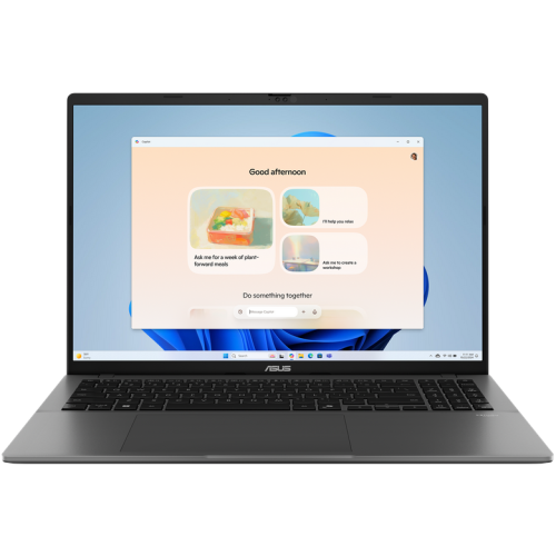 Notebook Consumer ASUS Vivobook S16, cu procesor AMD Ryzen 5 220, 16'' IPS, 16 GB DDR5, 1 TB SSD, AMD Radeon 740M, Fr OS