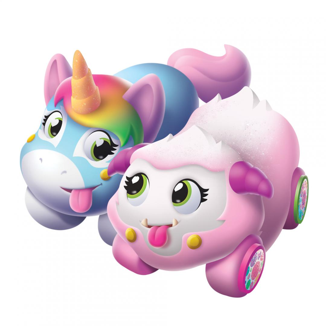 Ritzy Rollers Yeti and Unicorn
