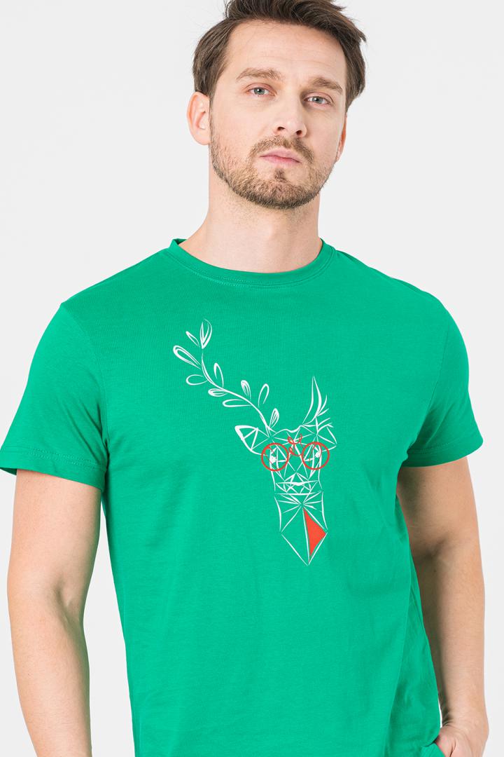 TRICOU CERB FAMILIE BARBATI K GREEN-S