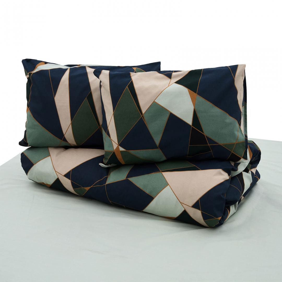 Lenjerie kingsize, bumbac,132 TC, Enzo