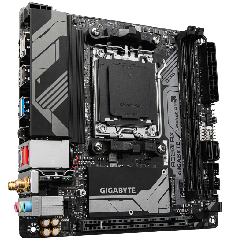 Placa de baza GIGABYTE A620I AX (rev. 1.0) AM5
