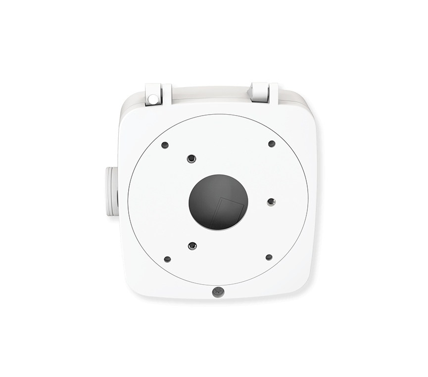 Milesight Junction Box A63, protejeaza componentele electrice, compatibilitate: (AI Weather-proof) Mini Bullet,(AI) Motorized Bullet, dimensiuni: 134*126*40mm, greutate: 620g
