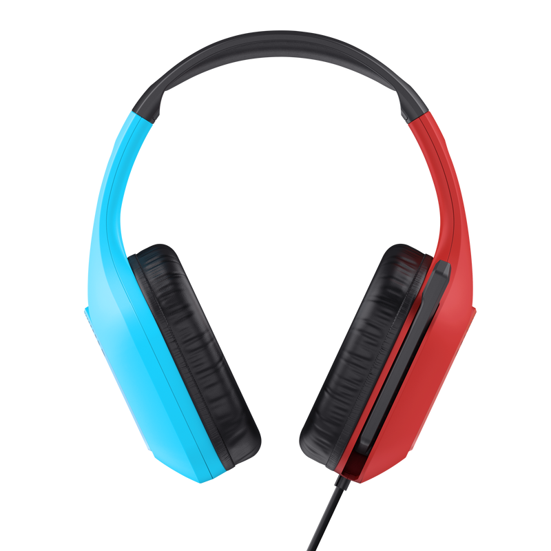 Casti cu fir GXT 416S Zirox Nintendo Switch, cu microfon, interfata 3.5mm, frecventa raspuns 20 Hz - 20.000 Hz, sensibilitate 90 dB, multicolor