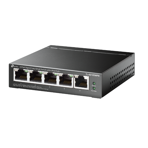 Switch TP-Link TL-SG105MPE, Gigabit, 5 porturi, PoE