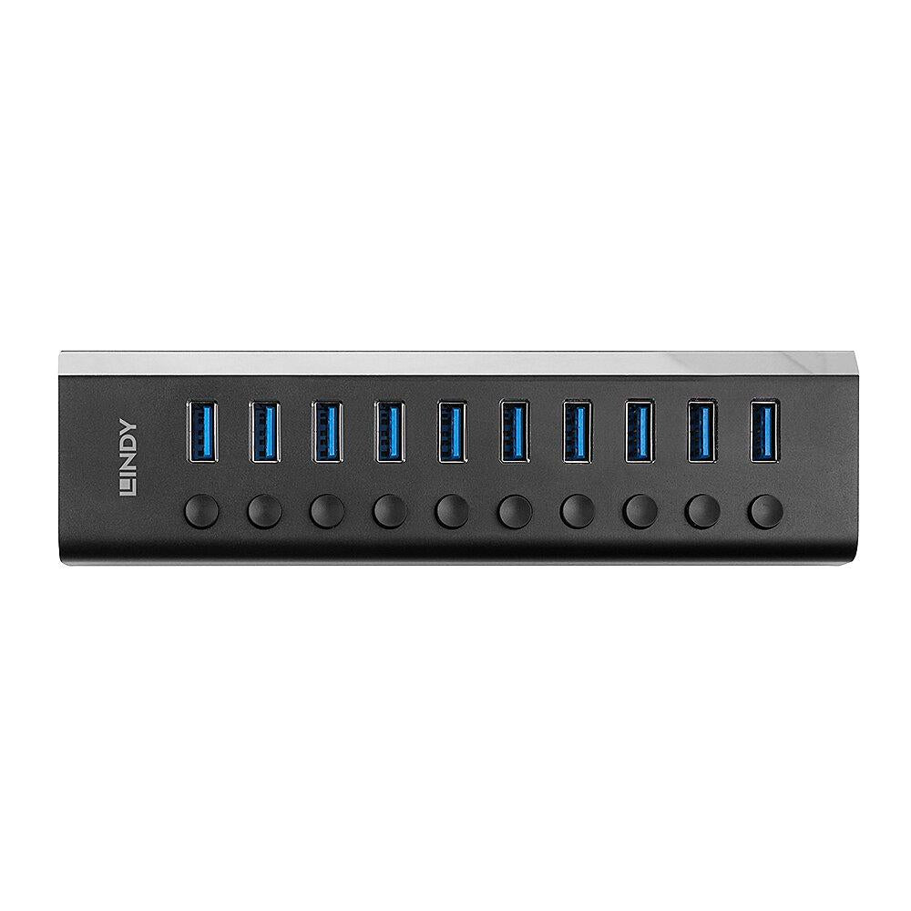 Docking station Lindy DST-Pro USB4, USB Type-C, 100W, Gri, 2 ani Garantie