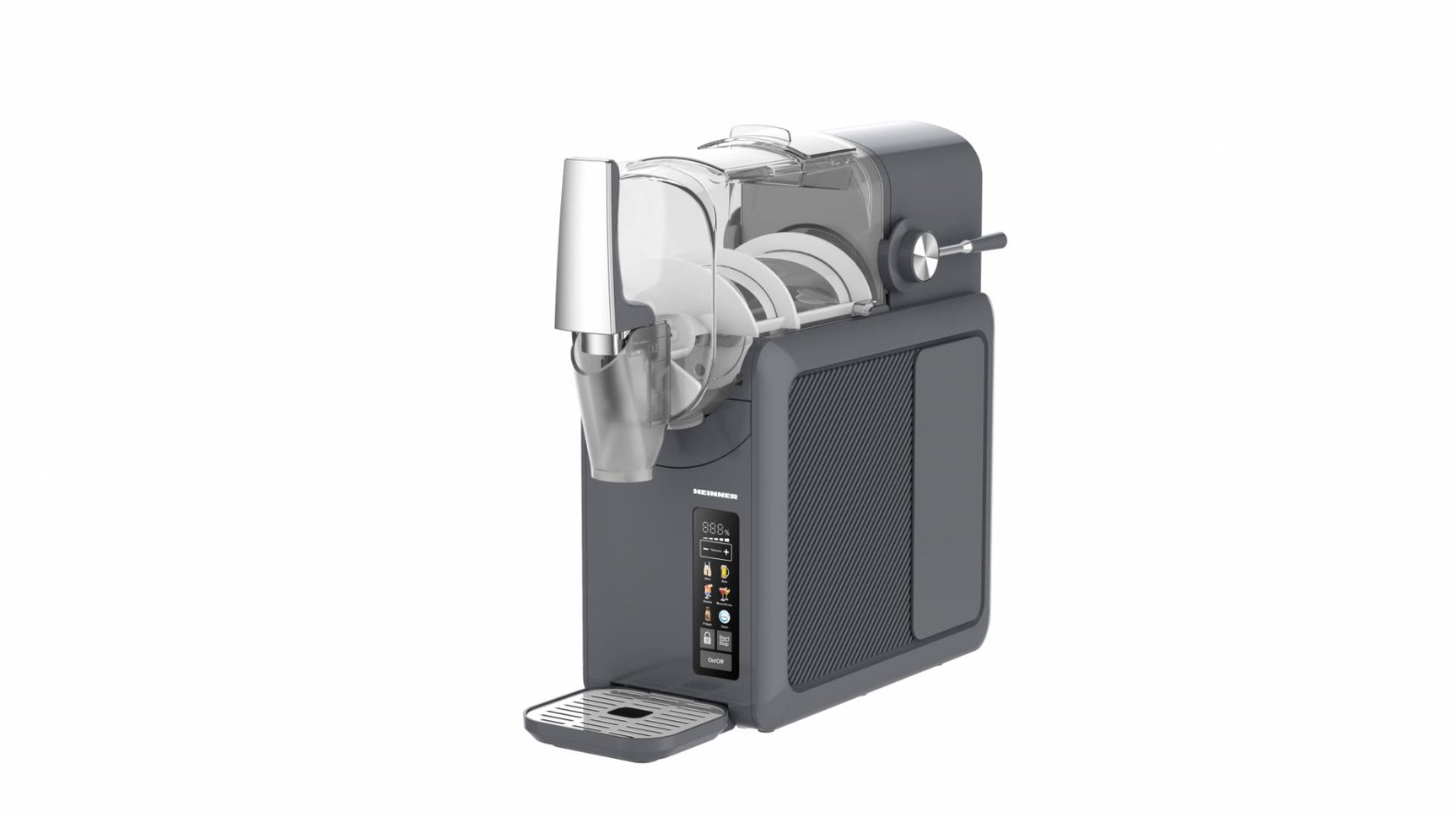 Aparat de făcut graniță 6 în 1 HEINNER FreezeFun HSLM-DW26DGREY