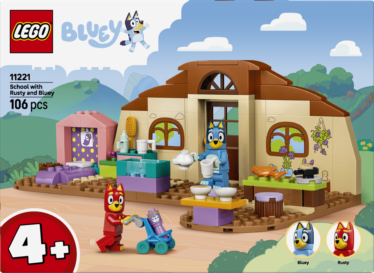 LA SCOALA CU RUSTY SI BLUE LEGO11221