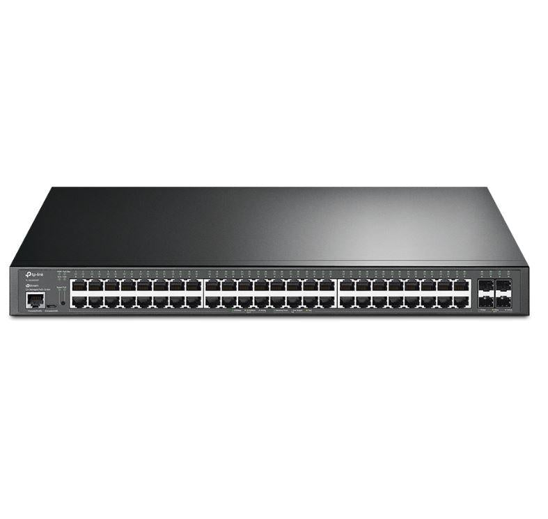 Switch TP-Link SG3452XP, 10G+, 48 porturi, PoE