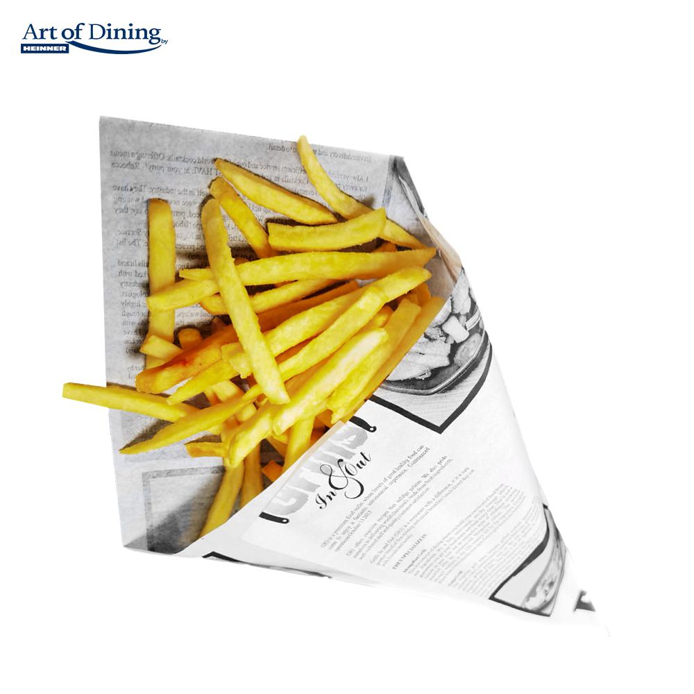 SET 500 BUCATI HARTIE IMPERMEABILA REZISTENTA LA GRASIME TIP ZIAR, 200 x 250 MM, ART OF DINING