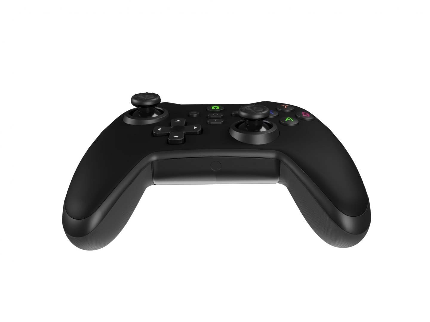 Controller cu fir Genesis Mangan 300, interfata USB, 19 butoane, negru