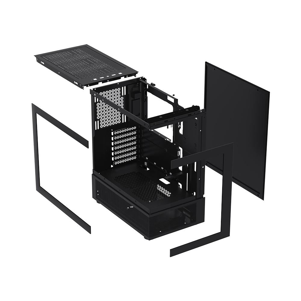 Carcasa 1STPLAYER MI7-A Mid Tower ARGB NEGRU