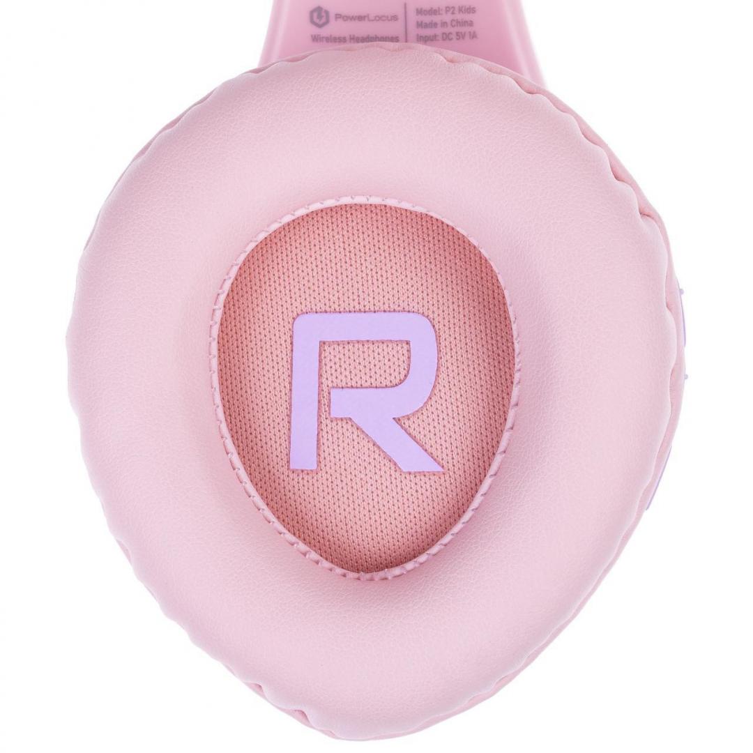 PowerLocus Casti pentru copii, Wireless, P2 Angry Birds Pink