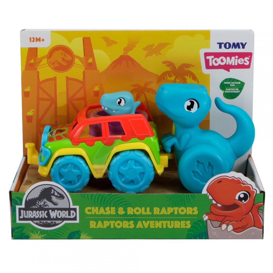 VEHICUL CU DINOZAURI, JURASSIC WORLD, TOMY