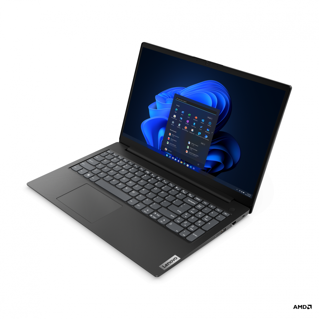 Laptop Lenovo V15 G4 AMN, 15.6" FHD, AMD Ryzen™ 5 7520U, Integrated AMD Radeon™ 610M Graphics, RAM 8GB, SSD 512GB, 3YD DOS