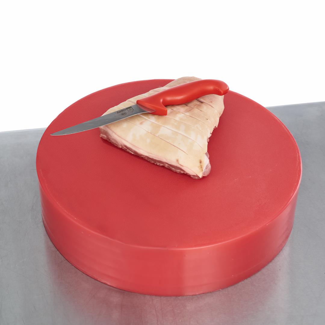 CUTIT DEZOSAT PROFESIONAL 18 CM, ROSU, CHEF LINE, COOKING BY HEINNER