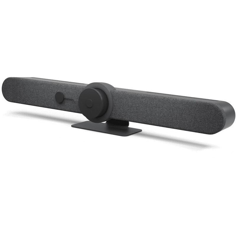 Sistem videoconferinta Logitech Rally Bar, Ultra-HD 4K, zoom optic 5x, microfoane beamforming, certificata Zoom & Microsoft Teams, Graphite