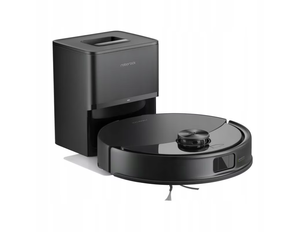 Robot de aspirare Roborock Q10 PF+, aspirator si mop cu statie de golire automata, 10.000 Pa, baterie 5.200 mAh, autonomie 180 min, navigatie AI, recipient praf 2.7L, Liftable Mop, Suport Alexa si Google Home, negru