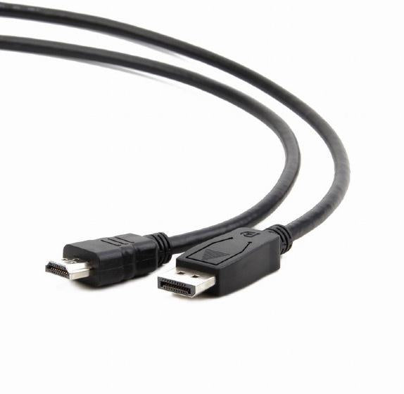 Cablu video Spacer, HDTV (T) la HDTV (T), 1.8m, conectori auriti, rezolutie maxima 4K (3840 x 2160) la 60 Hz, negru