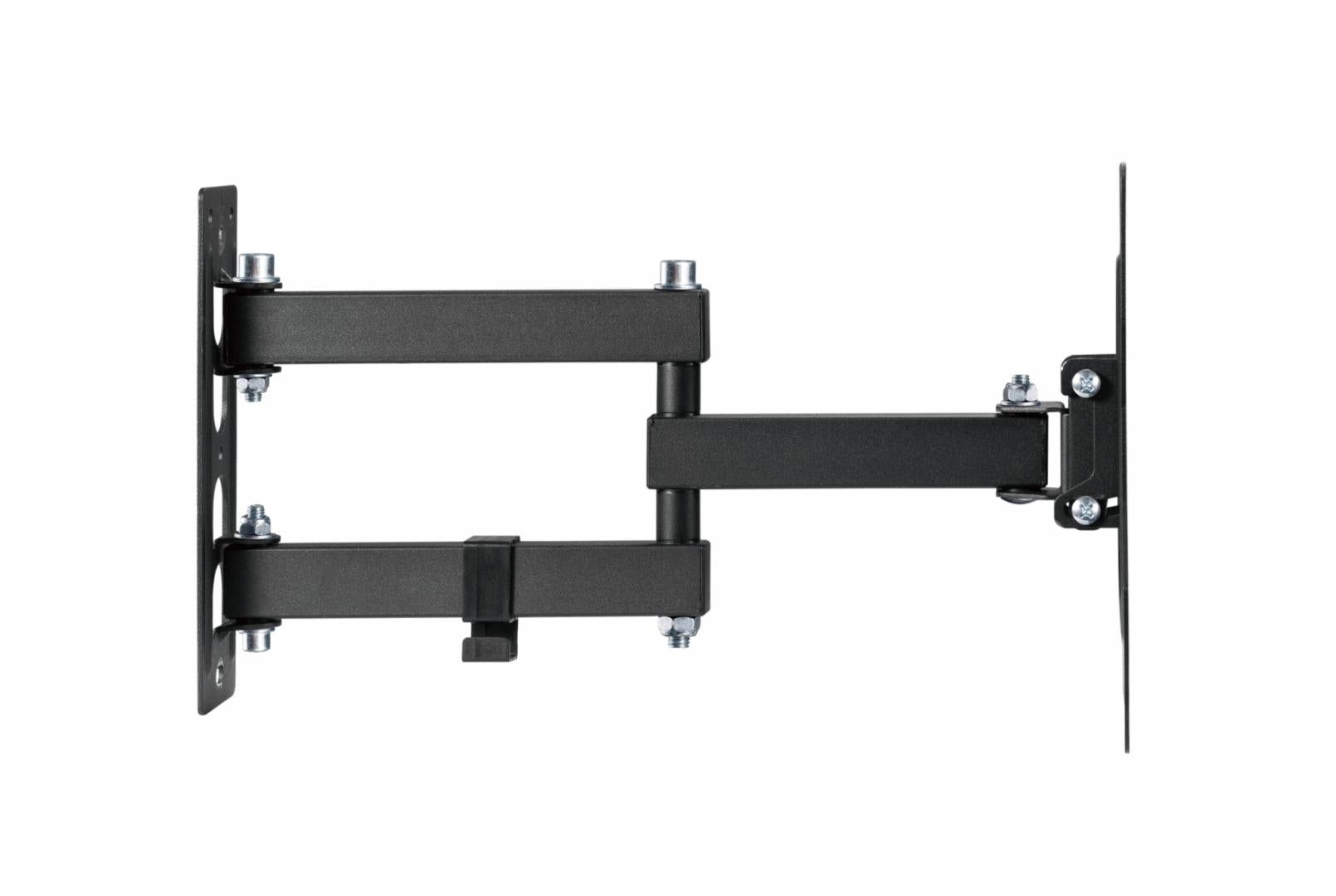 Suport TV Serioux LCD/LED, TV68-223, compatibilitate dimensiune ecran 23"-43", material otel, VESA:100x100, 100x200, 200x100, 200x200, greutate maximă suportata: 30 kg, profil: 56~378mm, inclinare: +3°~-10°, pivotare: +90°~-90°, management cabluri, negru