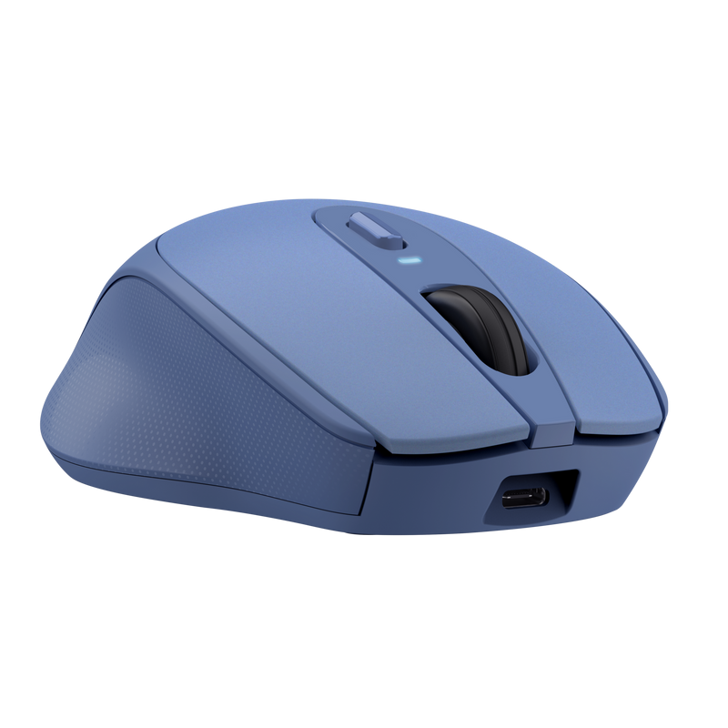 Mouse Trust Zaya reincarbil,1600 DPI, albastru