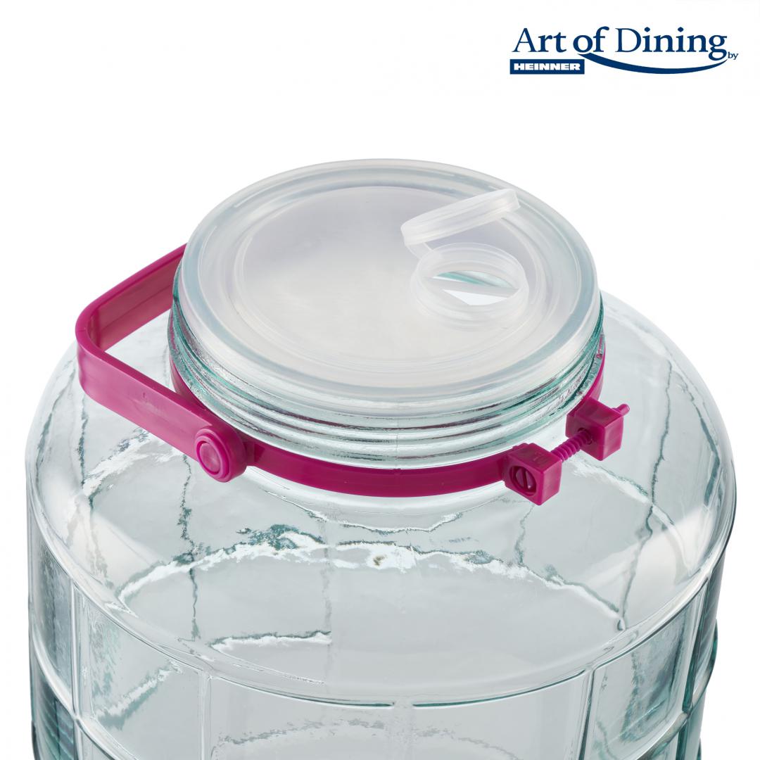 BORCAN STICLA CU CAPAC PLASTIC 10L ART OF DINING