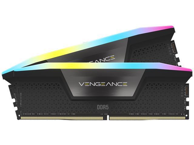 Memorie RAM Corsair Vengeance RGB 32GB DDR5 6000MHz CL36 Kit of 2