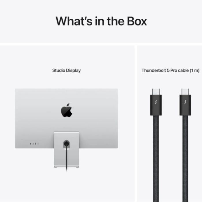Apple Studio Display - 27" Retina 5K - Nano-Texture Glass with Tilt and Height - Adjustable Stand