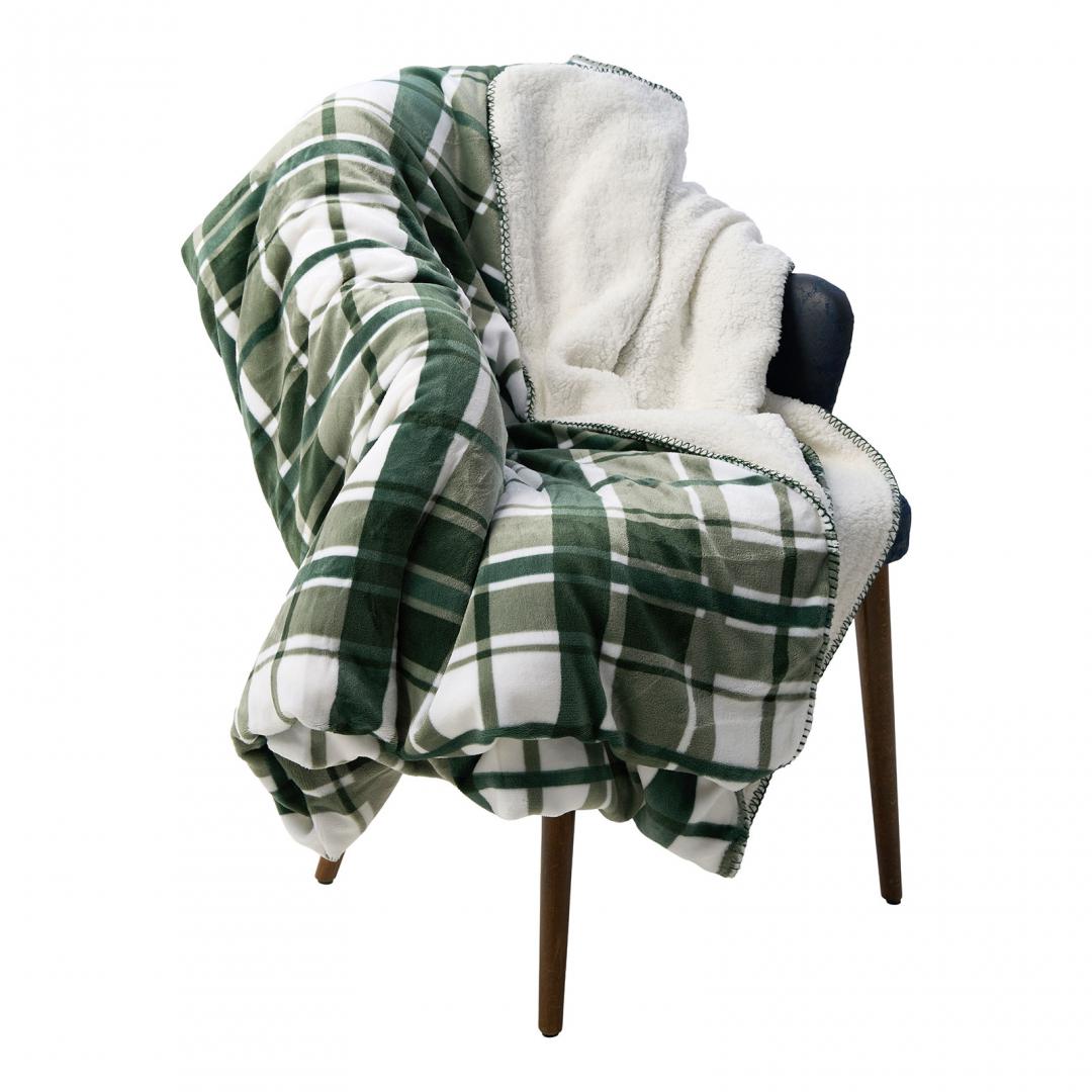 Patura Blanita Carouri Verde 200x220 cm