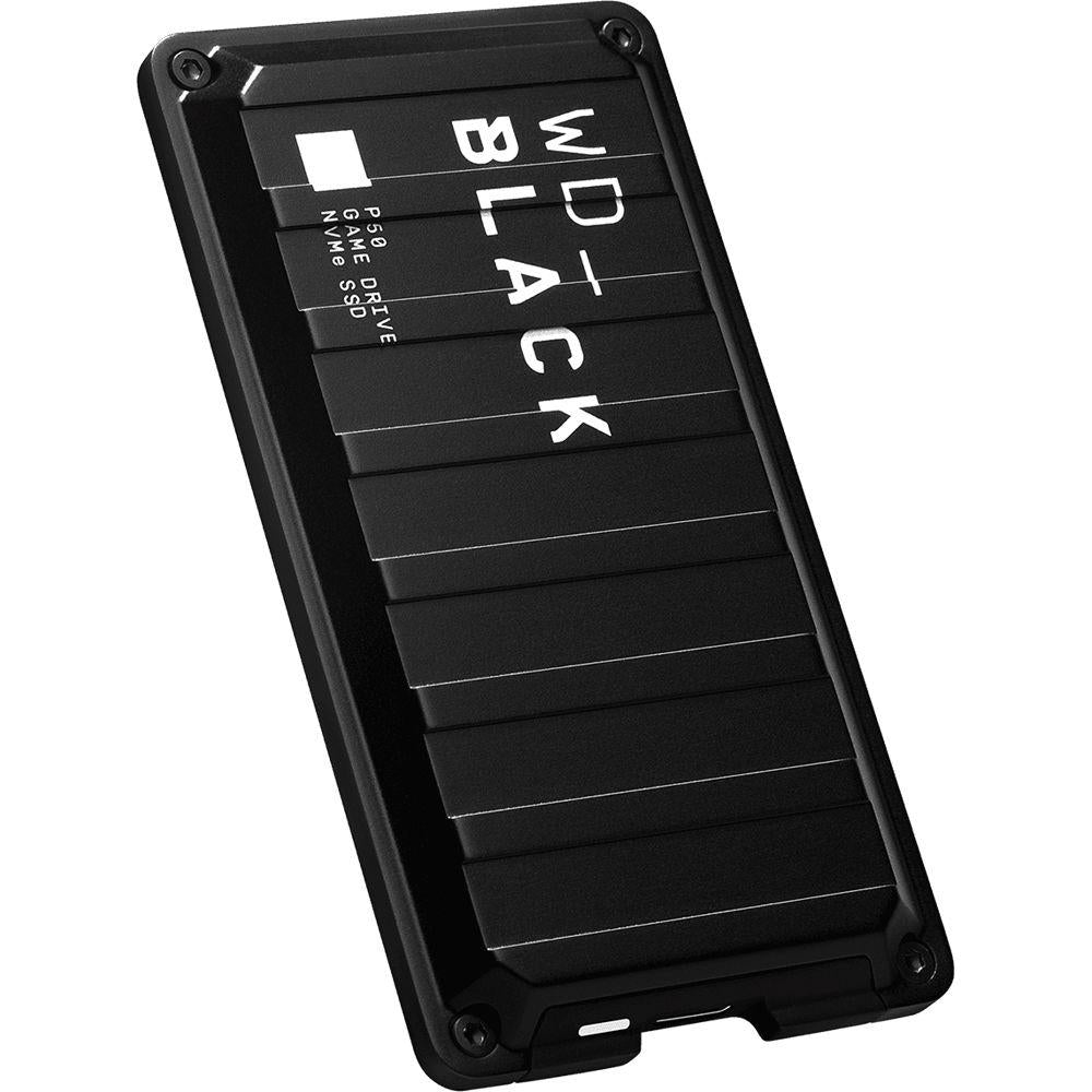 SSD Extern WD BLACK P50 GAME DRIVE, 1TB, negru, USB 3.2