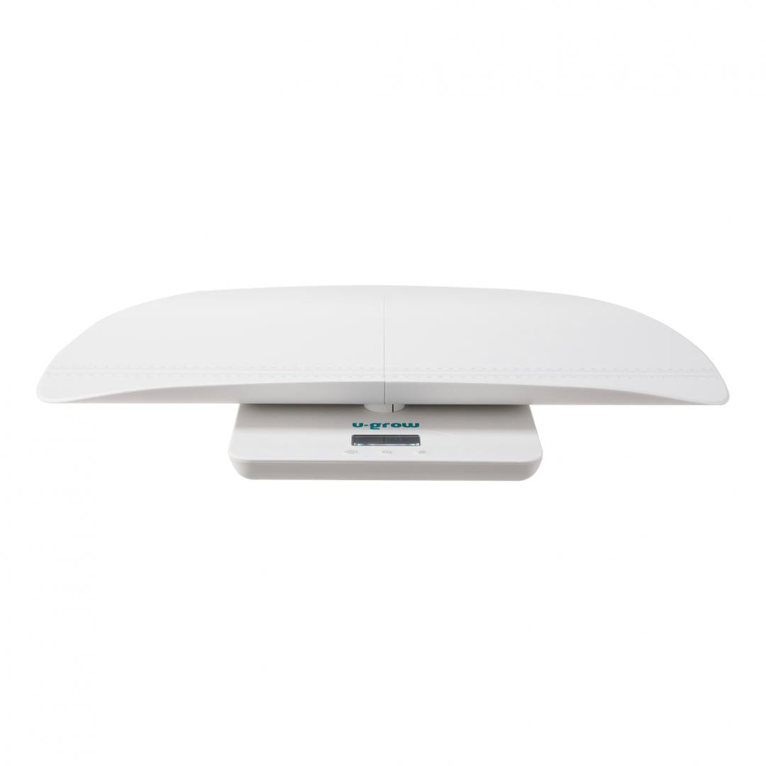 Cantar digital corporal 2in1 pentru bebe si mama, U-Grow, Display LED, blueetoth, Auto off, Functie Tara, 100kg, Alb