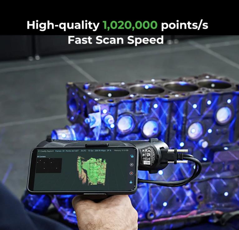 CREALITY 3D SCANNER CR-SCAN RAPTOR X