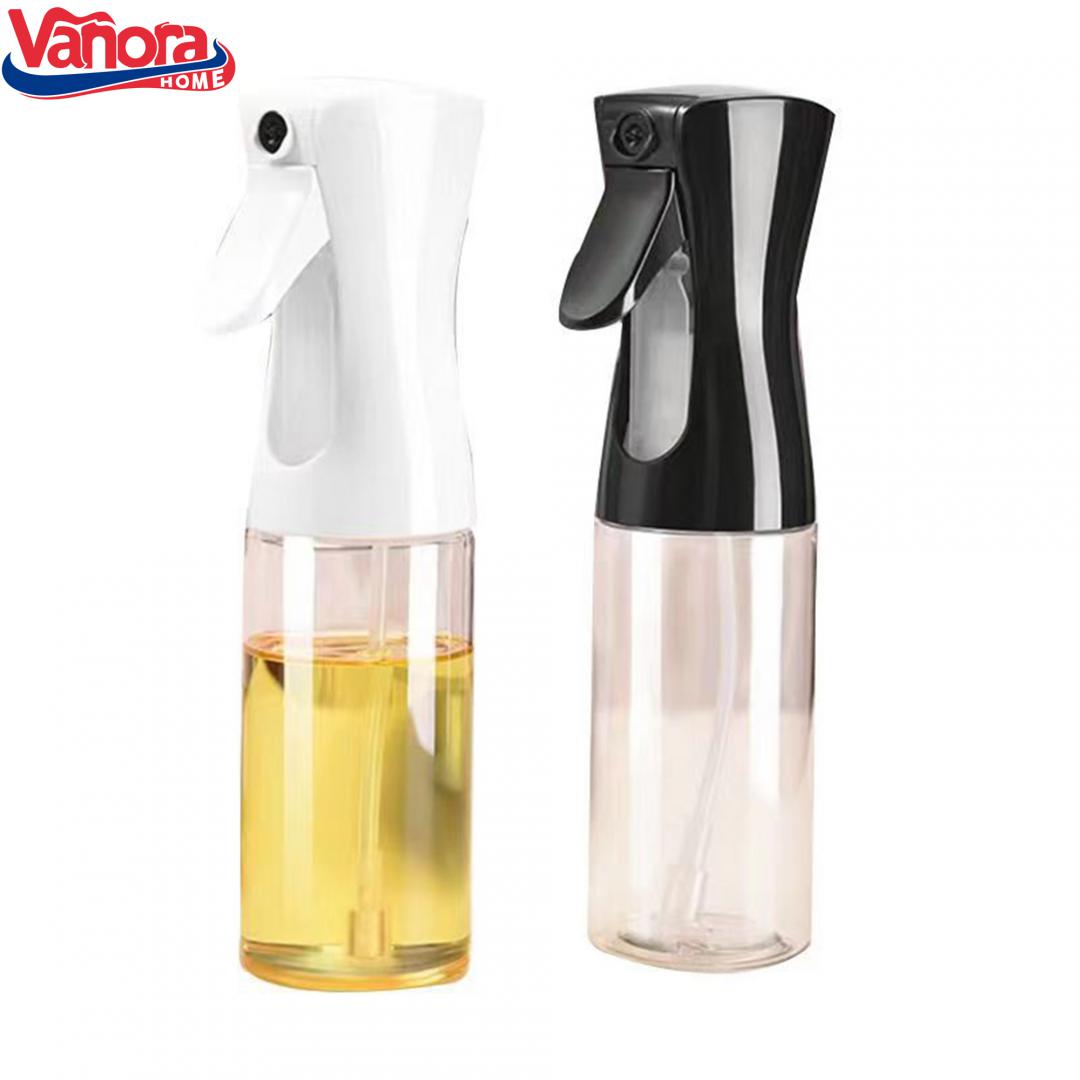 STICLA CU PULVERIZATOR ULEI/OTET 200 ML, VANORA HOME ( mix doua culori in bax, 10 buc/ culoare)