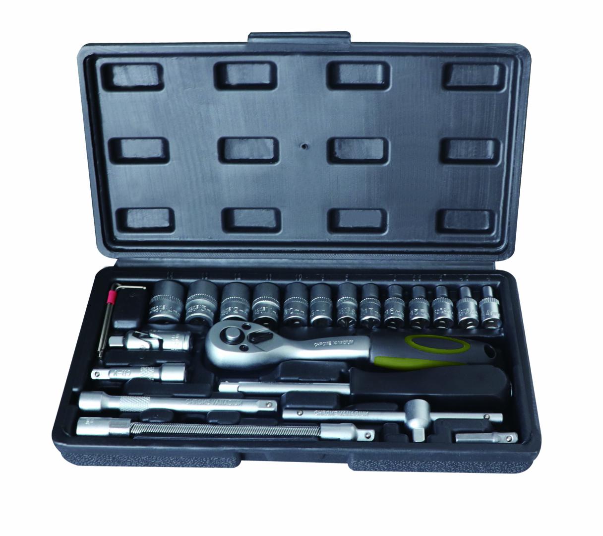 TRUSA 24 PIESE 1/4" CR-V