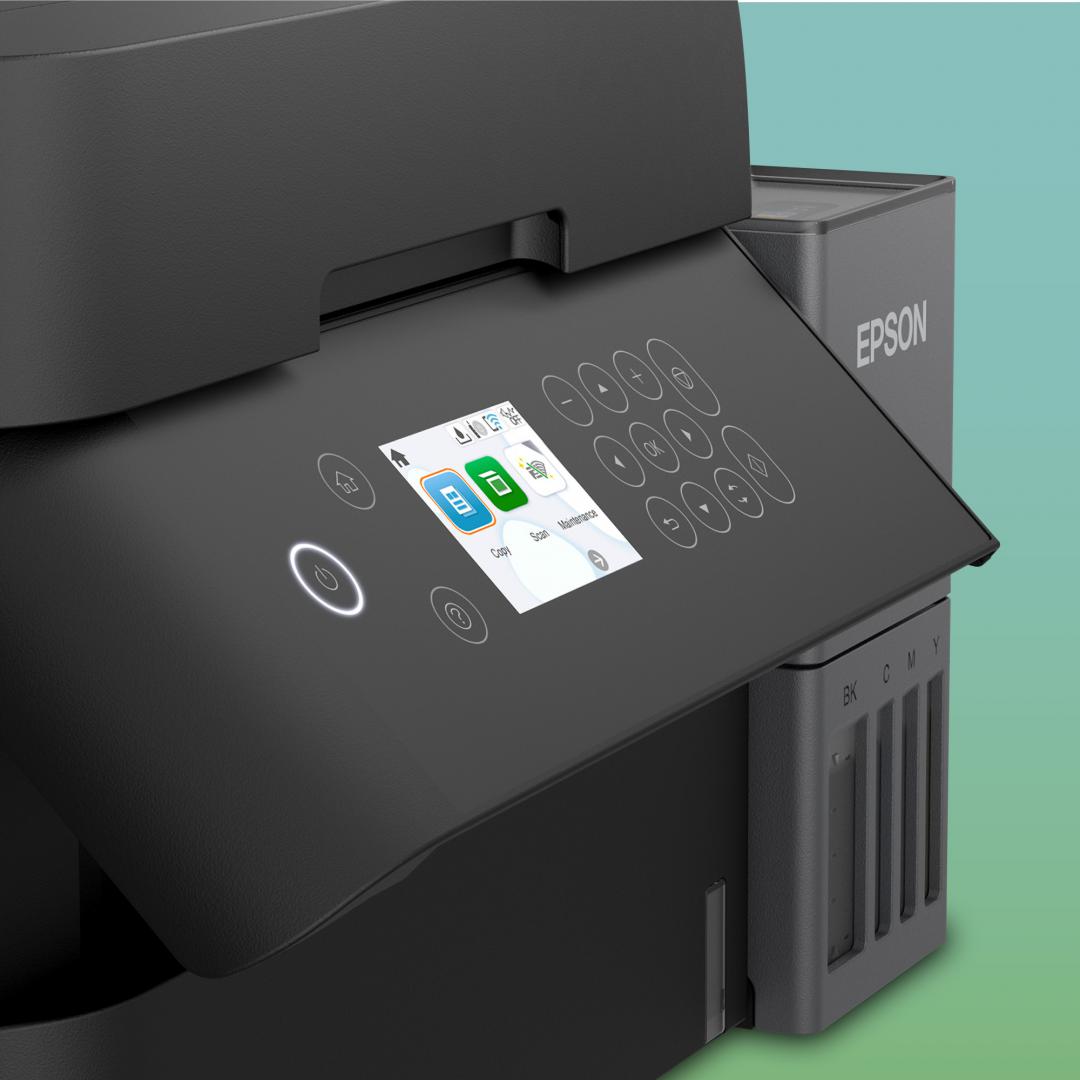 Multifunctional inkjet EPSON EcoTank CISS L6370, format A4, Color, Duplex, USB + LAN